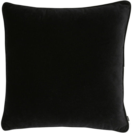 Atmacha Home & Living Cushion 43x43 cm / Black VELVET PIPED BLACK / 43x43 cm