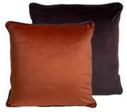 Atmacha Home & Living Cushion 43x43 cm / Brown PM DBLE SIDED VELV BROWN/CHOC TAUPE  Brown / 43x43 cm