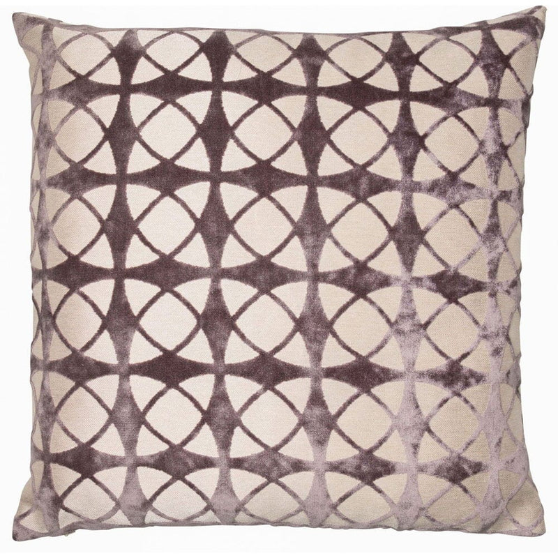 Atmacha Home & Living Cushion 43x43 cm / Grey CUT VELVET SPIRAL GREY / 43x43 cm
