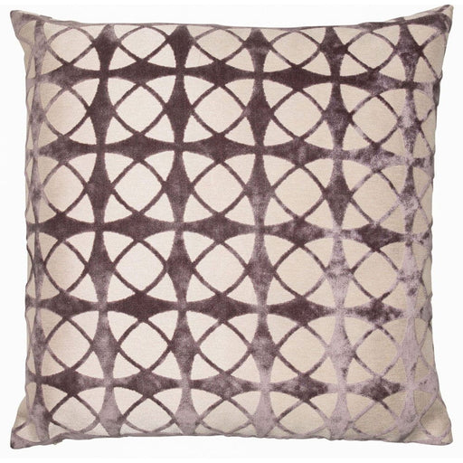 Atmacha Home & Living Cushion 43x43 cm / Grey CUT VELVET SPIRAL GREY / 43x43 cm