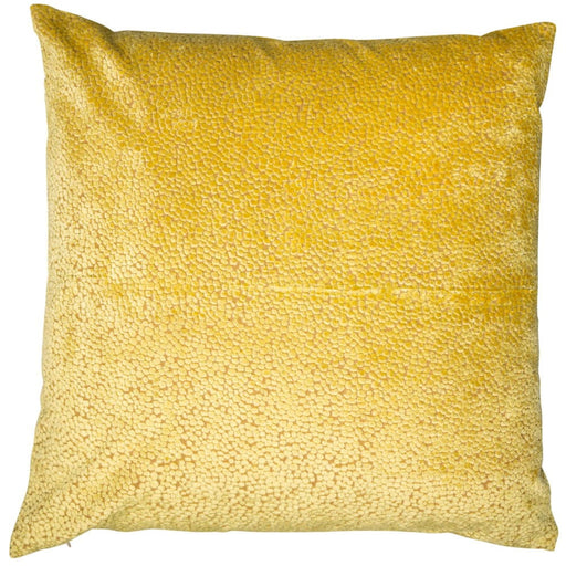 Atmacha Home & Living Cushion 43x43 cm / Mustard CUT VELVET DOTS MUSTARD / 43x43 cm