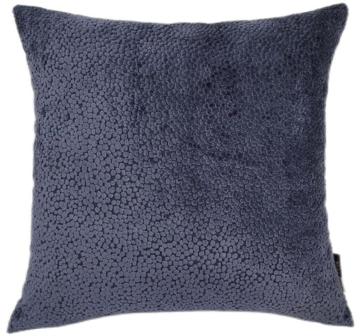 Atmacha Home & Living Cushion 43x43 cm / Navy CUT VELVET DOTS IN NAVY / 43x43 cm