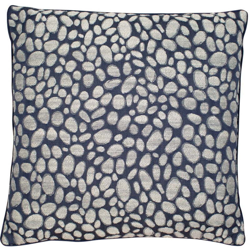 Atmacha Home & Living Cushion 43x43 cm / Navy PEBBLES DESIGN WEAVE NAVY / 43x43 cm
