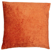 Atmacha Home & Living Cushion 43x43 cm / Orange BURNT VELVET CUSHION ORANGE / 43x43 cm