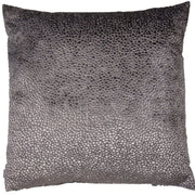 Atmacha Home & Living Cushion 43x43 cm / Silver BURNT VELVET CUSHION SILVER / 43x43 cm
