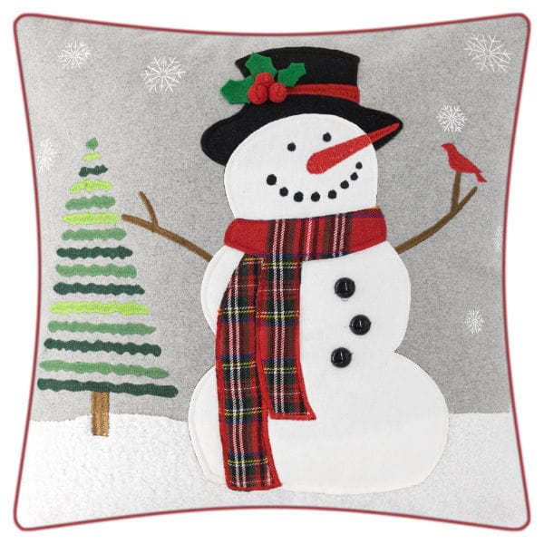 Atmacha Home & Living Cushion 45x45 cm / Assorted APPLIQUE SNOW MAN 45x45 cm