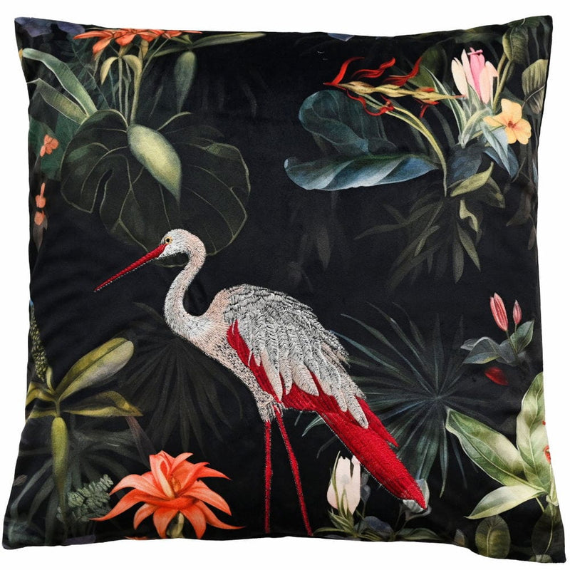 Atmacha Home & Living Cushion 45x45 cm / Assorted EMBROIDERED BIRD ON VELVET 45x45 cm
