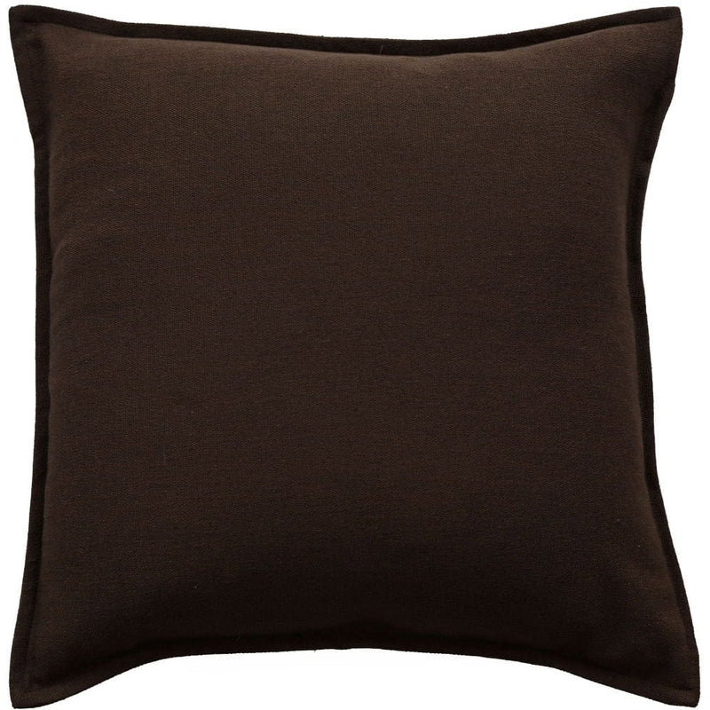 Atmacha Home & Living Cushion 45x45 cm / Assorted POLY LINEN MIX WITH FLANGE  CHOC 45x45 cm