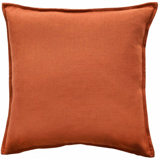 Atmacha Home & Living Cushion 45x45 cm / Assorted POLY LINEN MIX WITH FLANGE  RUST45 X 45 45x45 cm