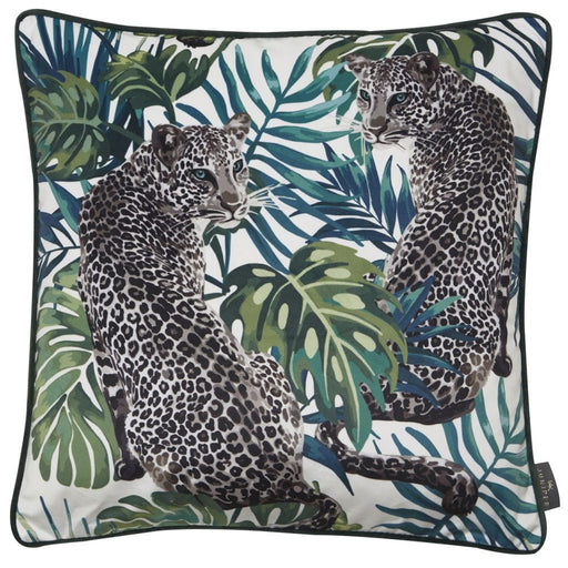 Atmacha Home & Living Cushion 45x45 cm / Assorted PRINTED LEOPARDS IN JUNG SCENE 45x45 cm