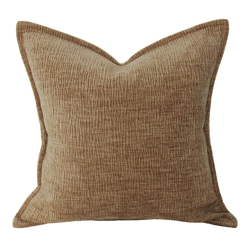 Atmacha Home & Living Cushion 45x45 cm / Assorted RIPPLE TEXTURE CHENILLE NATURAL 45x45 cm
