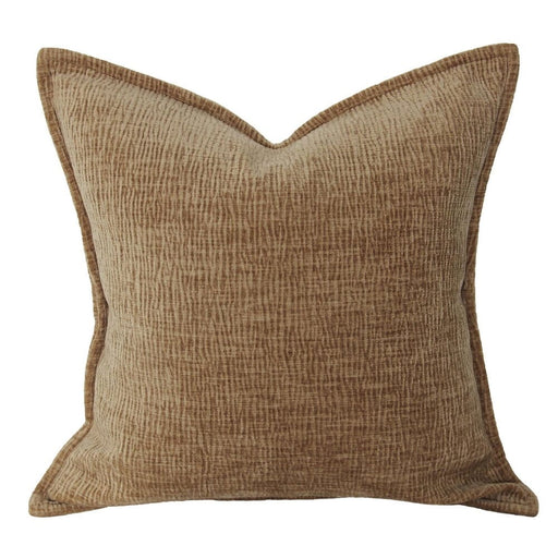 Atmacha Home & Living Cushion 45x45 cm / Assorted RIPPLE TEXTURE CHENILLE NATURAL 45x45 cm