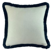 Atmacha Home & Living Cushion 45x45 cm / Assorted SLUB CUSHION WITH HEAVY FRINGE 45x45 cm