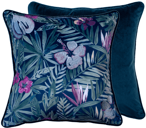 Atmacha Home & Living Cushion 45x45 cm / Assorted TROPICAL FLORALS IN PINKS AND BLUES  45x45 cm