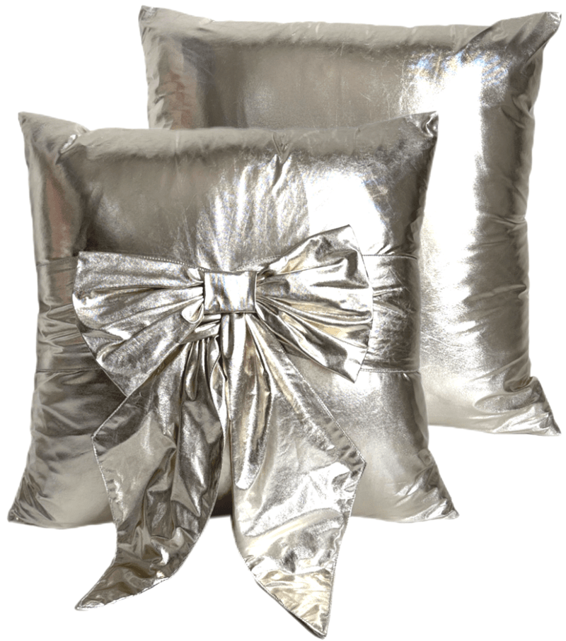 Atmacha Home & Living Cushion 45x45 cm / Gold PAULMONEYPENNY GOLD METALLIC WITH BOW Gold / 45x45 cm