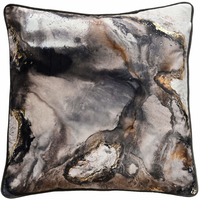 Atmacha Home & Living Cushion 45x45 cm / Gold RAJAN SETH GREY/GOLD PRINT WITH GOLD FOIL 45 Gold / 45x45 cm