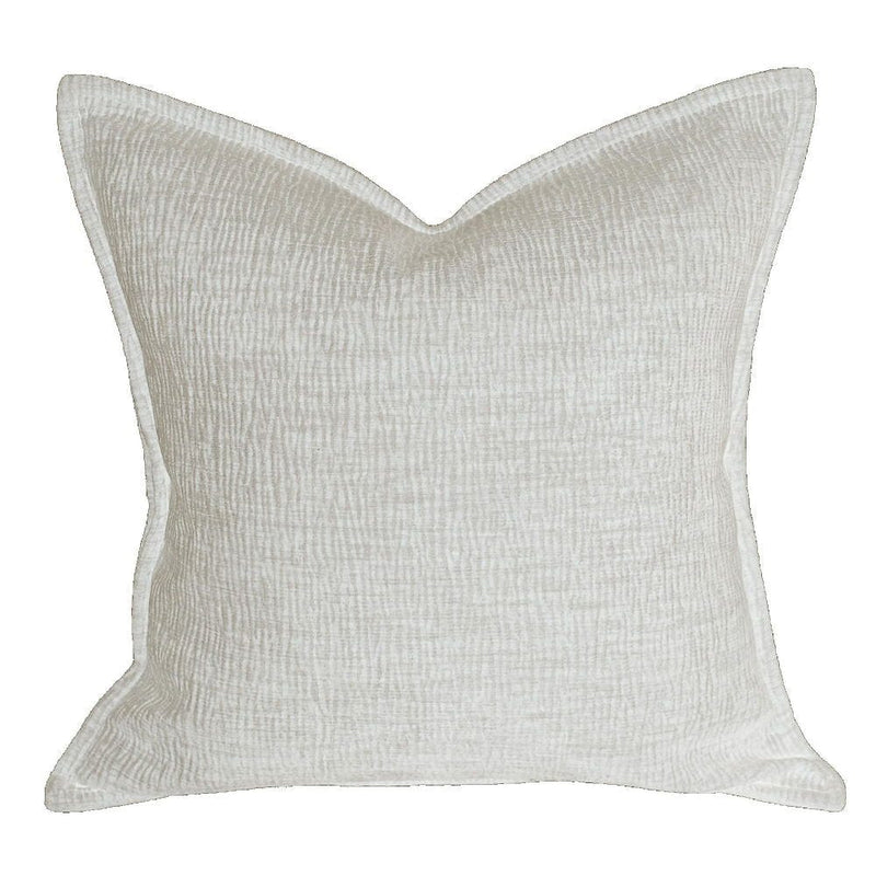 Atmacha Home & Living Cushion 45x45 cm / Ivory RIPPLE TEXTURE CHENILLE IVORY / 45x45 cm