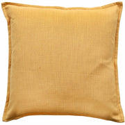 Atmacha Home & Living Cushion 45x45 cm / Mustard POLY LINEN MIX WITH FLANGE MUSTARD / 45x45 cm