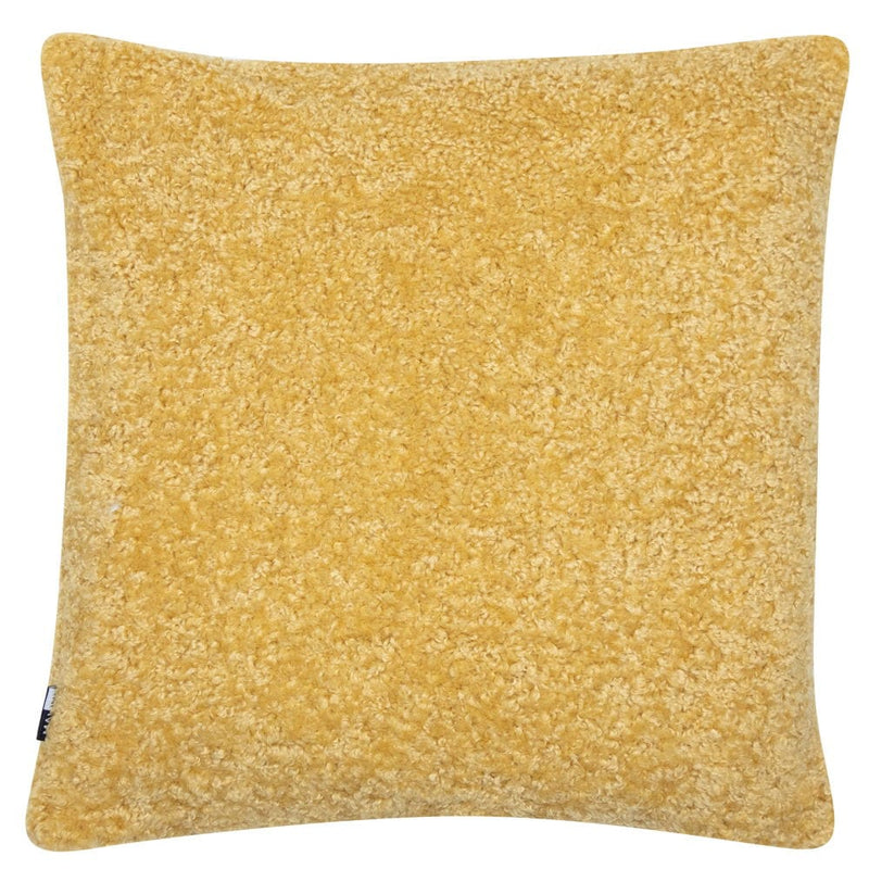 Atmacha Home & Living Cushion 45x45 cm / Mustard TEXTURED FAUX FUR MUSTARD / 45x45 cm