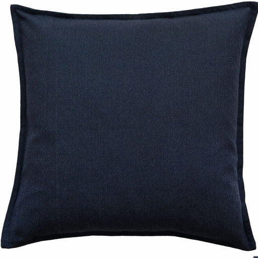 Atmacha Home & Living Cushion 45x45 cm / Navy POLY LINEN MIX WITH FLANGE NAVY / 45x45 cm