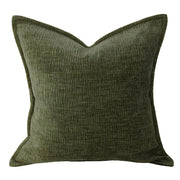 Atmacha Home & Living Cushion 45x45 cm / Olive RIPPLE TEXTURE CHENILLE OLIVE / 45x45 cm