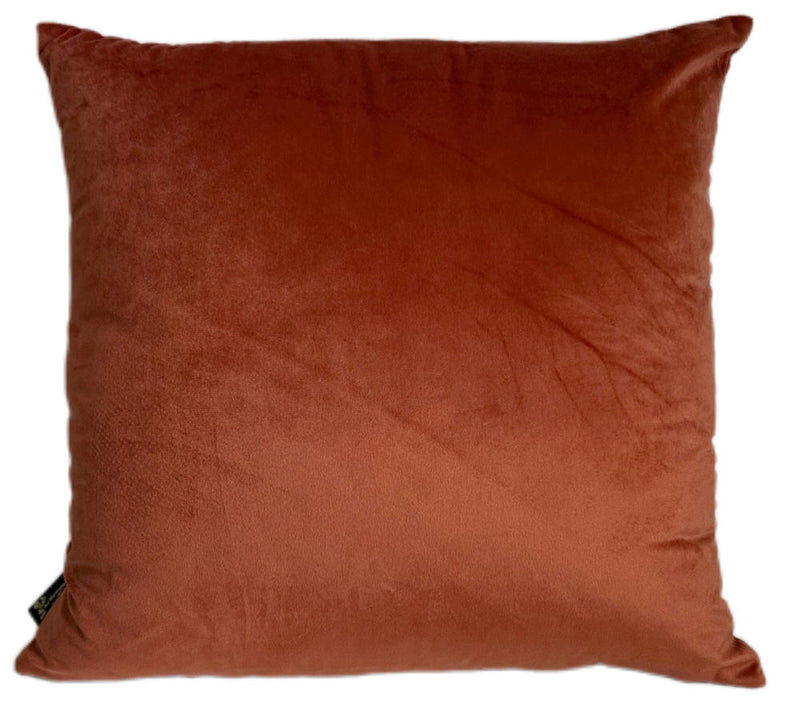 Atmacha Home & Living Cushion 45x45 cm / Orange PM VELV CUSHION WITH BOW ORANGE / 45x45 cm