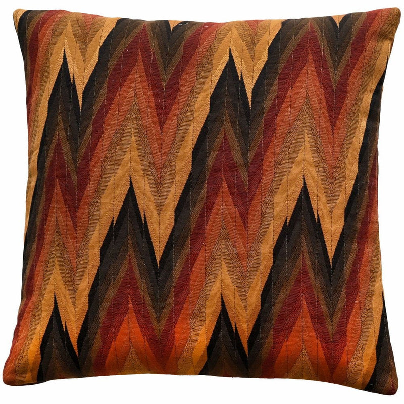 Atmacha Home & Living Cushion 45x45 cm / Rust LIGHTNING DESIGN IN MUSTARD AND RUST / 45x45 cm