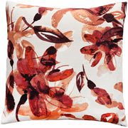 Atmacha Home & Living Cushion 45x45 cm / Rust RUST FLORAL WATER COLOUR ON RECYCLE Rust / 45x45 cm