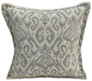 Atmacha Home & Living Cushion 50 x 50 Soft Jaquard Ikat Green Cushion