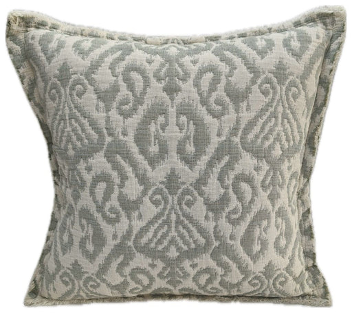 Atmacha Home & Living Cushion 50 x 50 Soft Jaquard Ikat Green Cushion