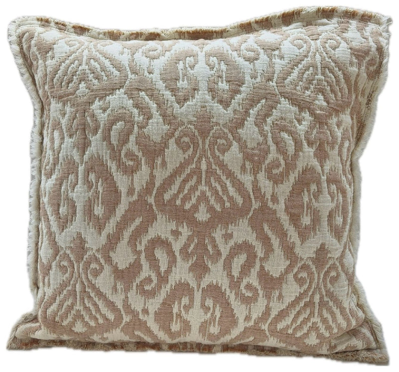 Atmacha Home & Living Cushion 50 x 50 Soft Jaquard Ikat Rust Cushion