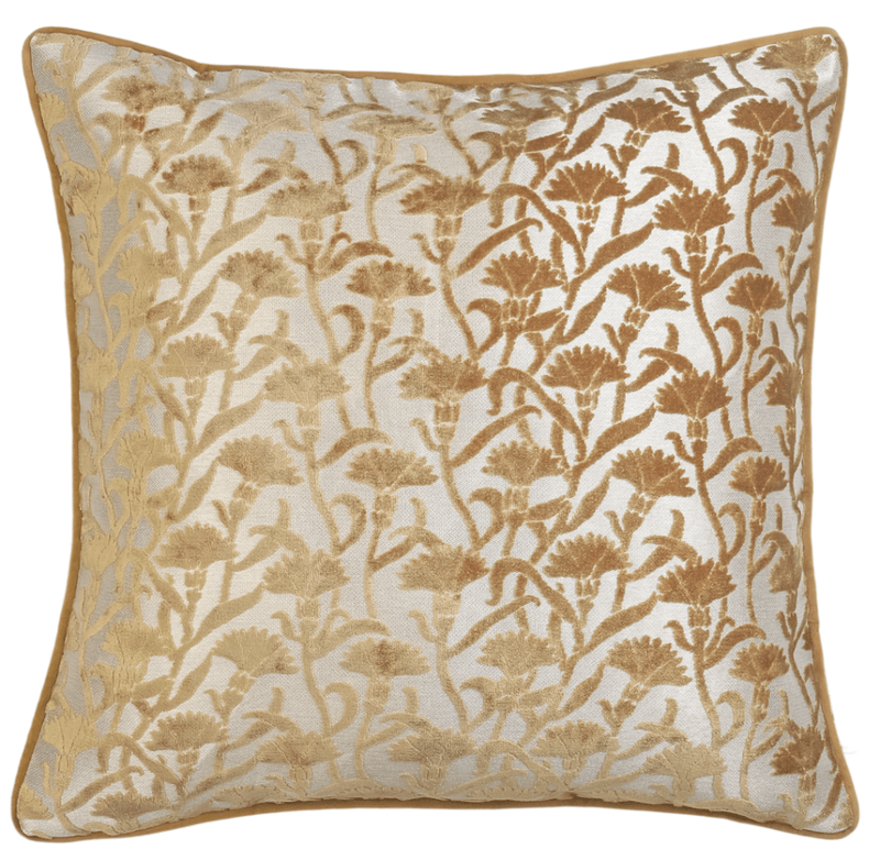 Atmacha Home & Living Cushion 50x50 cm / Assorted CUT VELVET FLORAL WHISKEY REV  VELV  50x50 cm