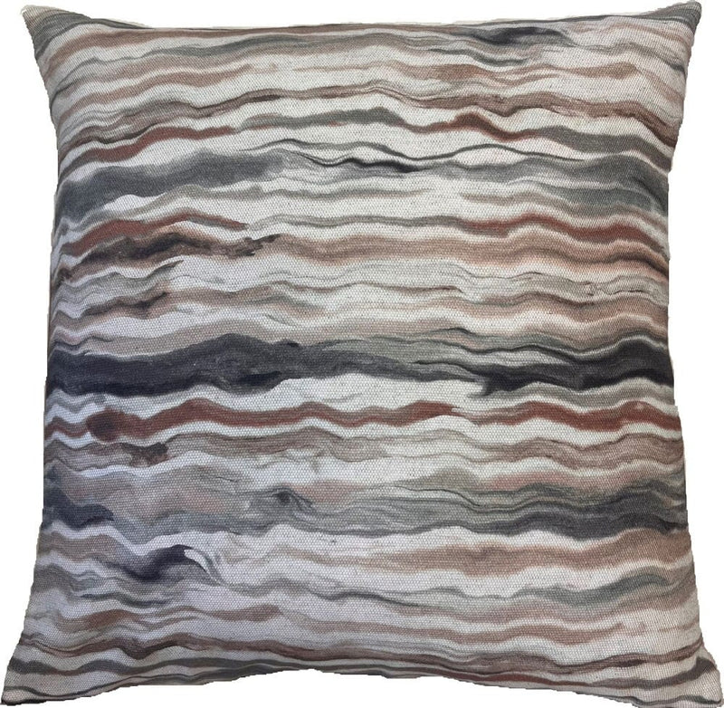 Atmacha Home & Living Cushion 50x50 cm / Assorted HAND PRINTED ABSTRACTLINES ON LINEN 50x50 cm