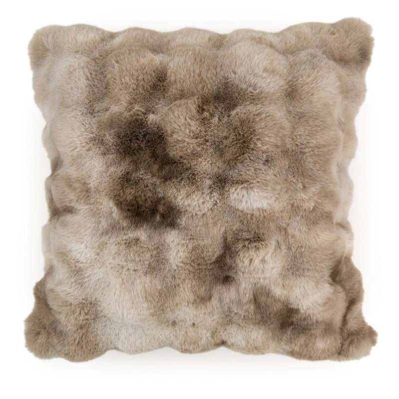 Atmacha Home & Living Cushion 50x50 cm / Assorted LUXURY NATURAL TEXTURED FAUX FUR CUSHION 50 X 50x50 cm