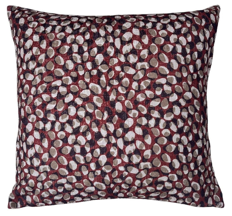 Atmacha Home & Living Cushion 50x50 cm / Assorted PEBBBLY DES CRM/BRN ON RUSTIC BASE  50x50 cm
