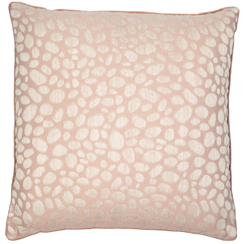 Atmacha Home & Living Cushion 50x50 cm / Assorted PEBBLES DESIGN WEAVE BLUSH 50x50 cm