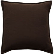 Atmacha Home & Living Cushion 50x50 cm / Assorted POLY LINEN MIX WITH FLANGE CHOC 50x50 cm
