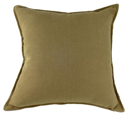 Atmacha Home & Living Cushion 50x50 cm / Assorted POLY LINEN MIX WITH FLANGE SAND 50x50 cm