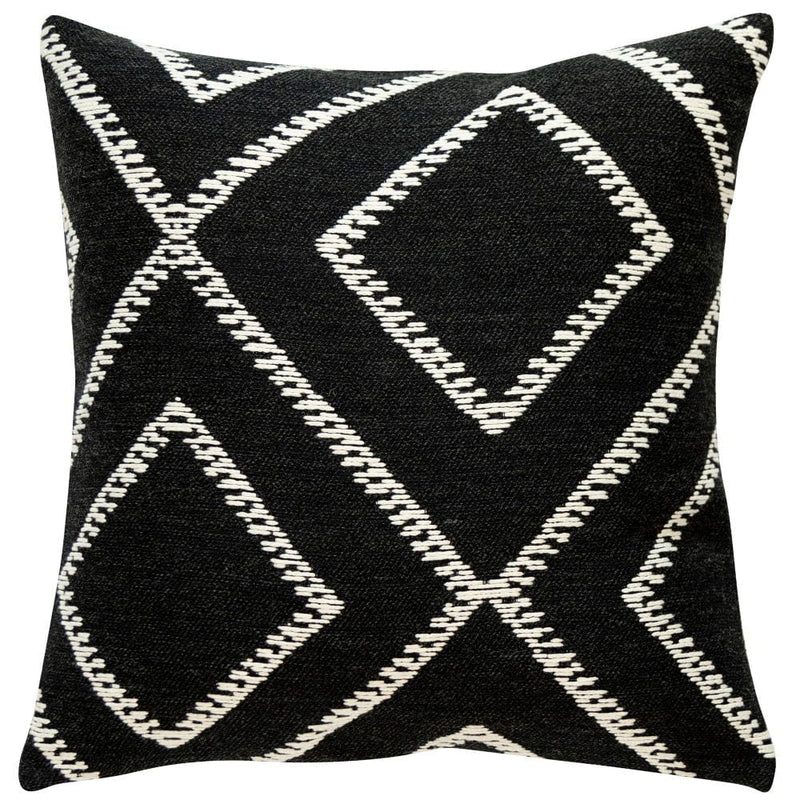Atmacha Home & Living Cushion 50x50 cm / Assorted PRINT MONO WOVEN DIAMOND ON NATURAL FABRIC 50 50x50 cm