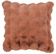 Atmacha Home & Living Cushion 50x50 cm / Assorted SOFT  BUBBLE CSH IN FAUX RABBIT ORNG 50x50 cm