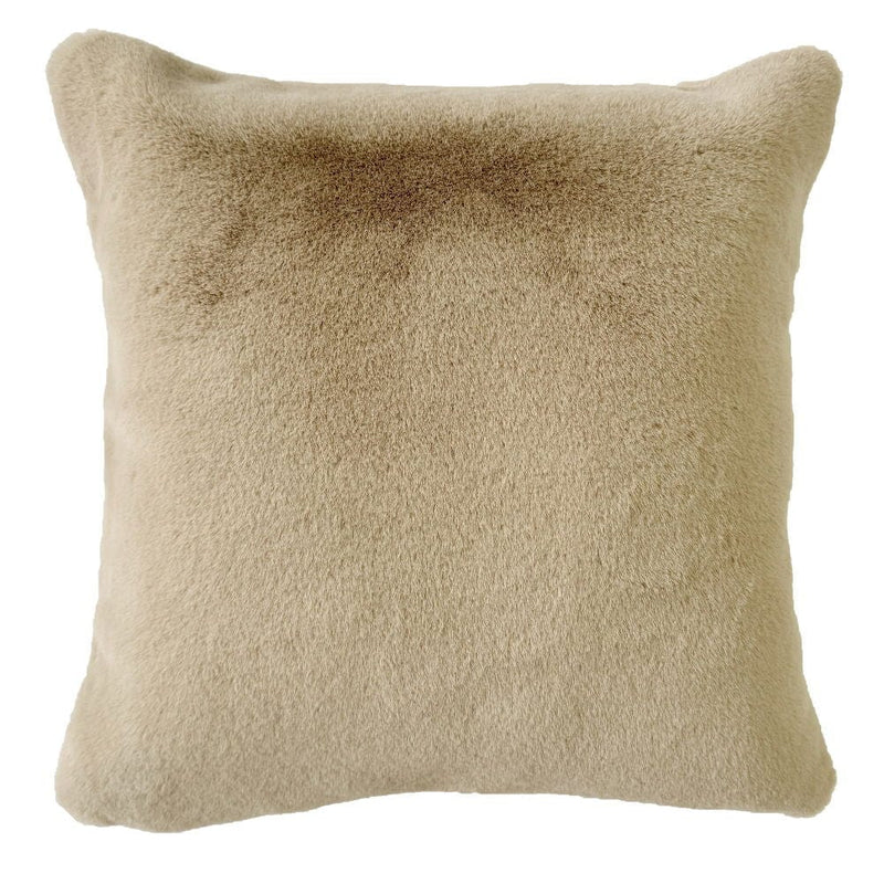 Atmacha Home & Living Cushion 50x50 cm / Beige TACTILE FAUX FUR CUSHION  IN BEIGE / 50x50 cm