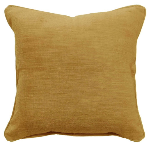 Atmacha Home & Living Cushion 50x50 cm / Mustard PLAIN SLUB TEXTURE MUSTARD / 50x50 cm