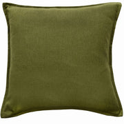 Atmacha Home & Living Cushion 50x50 cm / Olive POLY LINEN MIX WITH FLANGE OLIVE / 50x50 cm