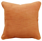 Atmacha Home & Living Cushion 50x50 cm / Orange PLAIN SLUB TEXTURE ORANGE / 50x50 cm