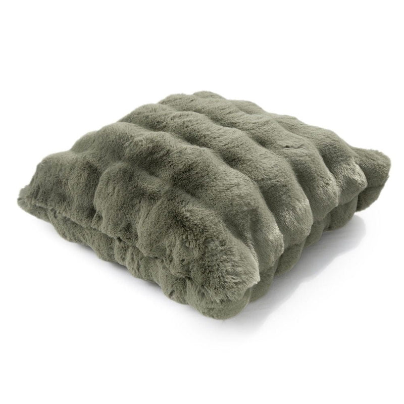 Atmacha Home & Living Cushion 50x50 cm / Sage SOFT  BUBBLE CUSHION  FAUX RABBIT SAGE / 50x50 cm
