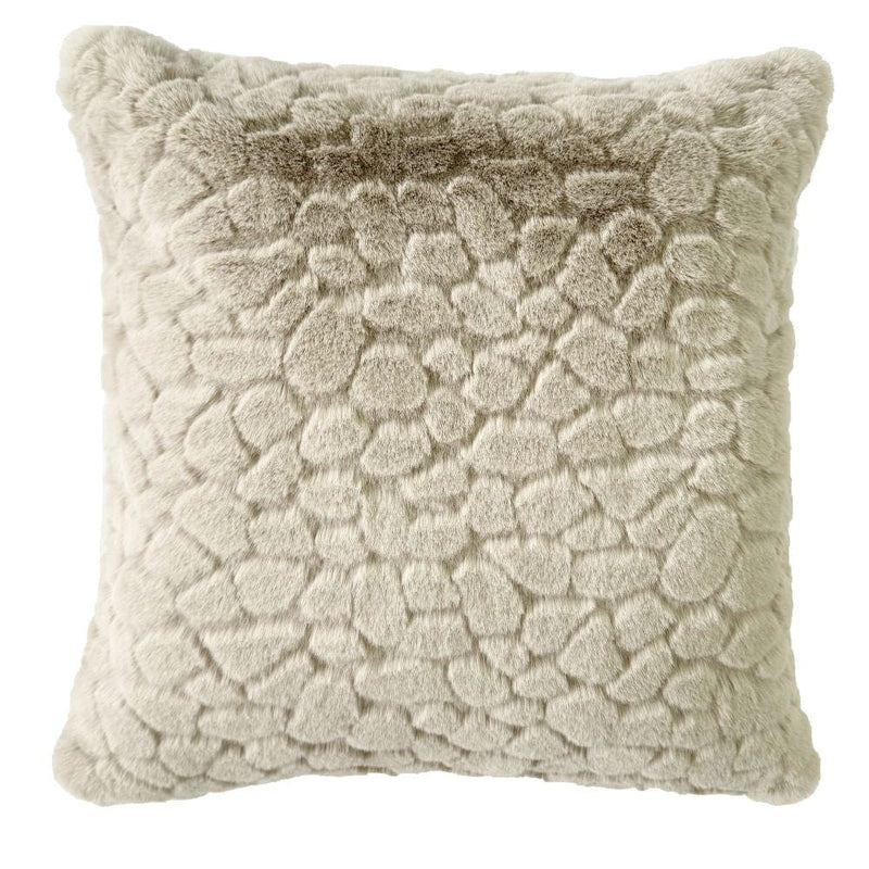 Atmacha Home & Living Cushion 50x50 cm / Taupe CLOUD DESIGN FAUX FUR CUSHION TAUPE / 50x50 cm