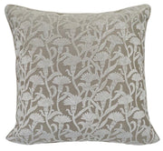 Atmacha Home & Living Cushion 50x50 cm / Taupe CUT VELVET FLORAL TAUPE REV  VELV  Taupe / 50x50 cm