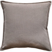 Atmacha Home & Living Cushion 50x50 cm / Taupe POLY LINEN MIX WITH FLANGE TAUPE / 50x50 cm