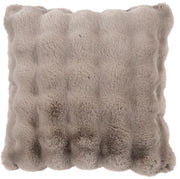 Atmacha Home & Living Cushion 50x50 cm / Taupe SOFT  BUBBLE CUSHION  FAUX RABBIT TAUPE / 50x50 cm