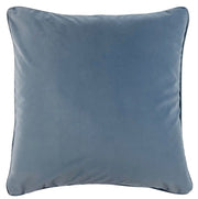 Atmacha Home & Living Cushion 56 x 56 Lge Slub Cream With Blue Piping And Blue Rev Cushion